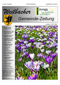 Gemeindezeitung Frühjahr 2022