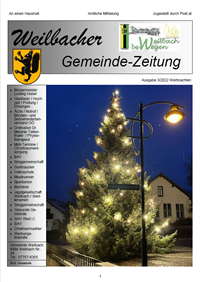 Gemeindezeitung Weihnachten 2022